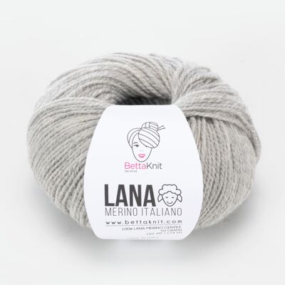 Lana, lana merino, Light Grey