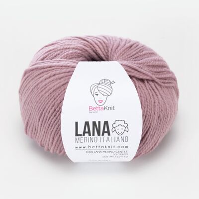 Lana, lana merino, Lilac
