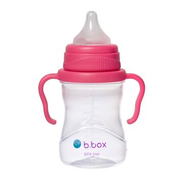 Pack tasse d’apprentissage bébé évolutive de 4 à 12 mois - Raspberry 3