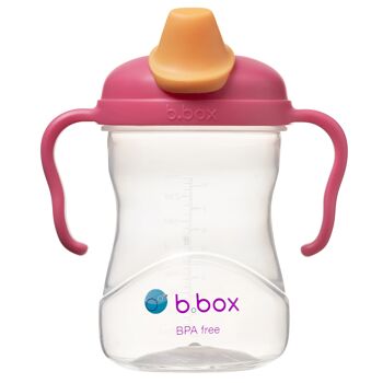 Pack tasse d’apprentissage bébé évolutive de 4 à 12 mois - Raspberry 6