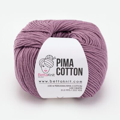Pima Cotton, 100% cotone, Orchidea