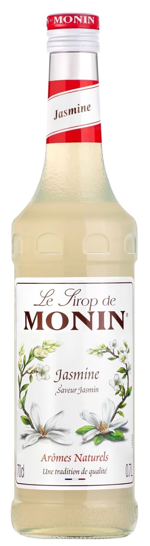 Sirop Saveur Jasmin MONIN pour cocktails pétillants - Arômes naturels - 70cl