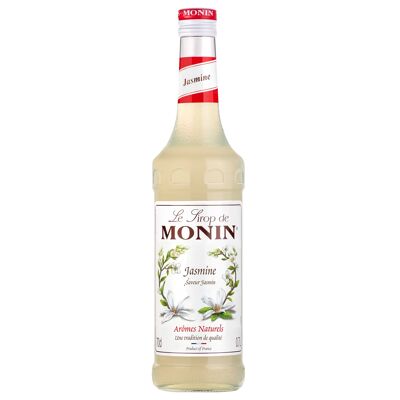MONIN Jasmine Flavor Syrup for sparkling cocktails - Natural flavors - 70cl