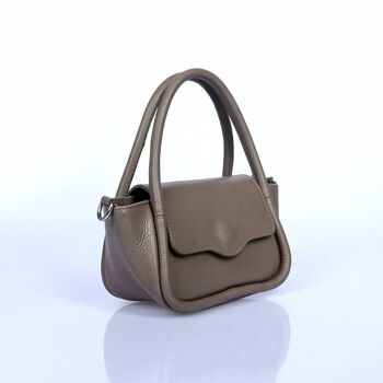 Borsa a mano in vera pelle bottalata art. 112360 1