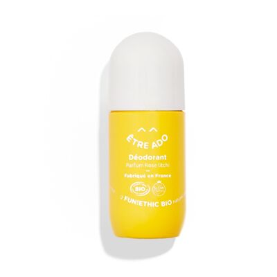 Natural and Organic Deodorant Without Aluminum Salts Without Alcohol Without Parabens "BE A TEEN"