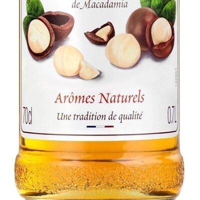 Sirop Saveur Noix de Macadamia MONIN - Arômes naturels - 70cl