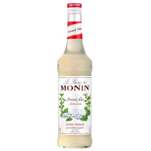 Sirop de Menthe Glaciale MONIN pour cocktails et limonades - Arômes naturels - 70cl