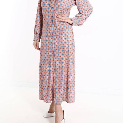 Polyester dress, for women, Made in Italy, art. K5511