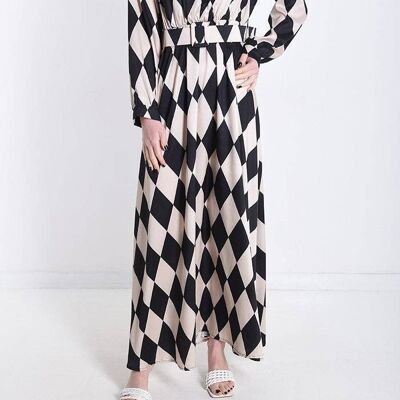 Polyester dress, for women, Made in Italy, art. WO60900-1