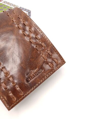 Portefeuille en cuir véritable pour homme, marque Charro, art. INCI1123 4