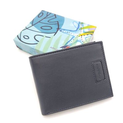 Genuine leather wallet for men, Brand Armata di Mare, art. PDK087-1