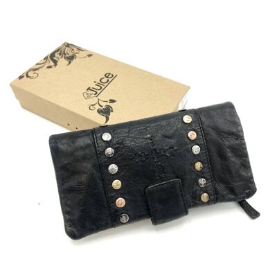 Cartera de piel lavada art. 1032-JU02