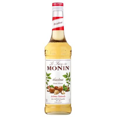 Sirop Saveur Noisette MONIN pour boissons chaudes - Arômes naturels - 70cl