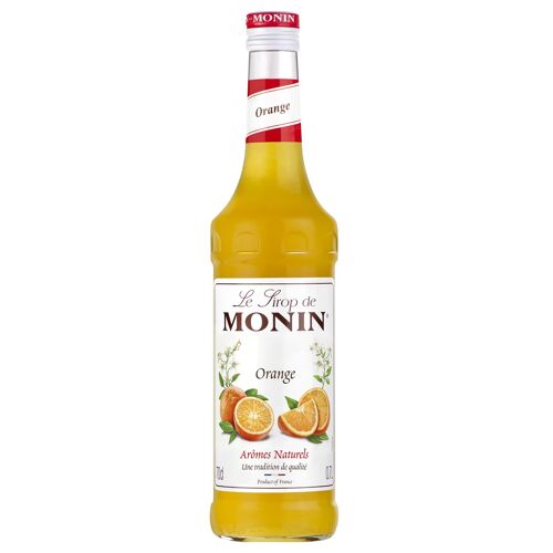 Sirop d'Orange MONIN pour cocktails ou thés glacés - Arômes naturels - 70cl