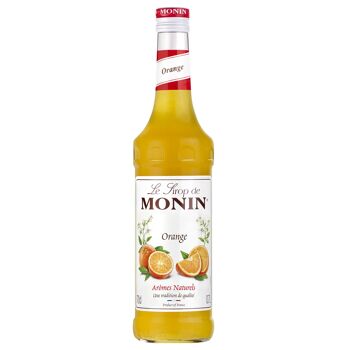 Sirop d'Orange MONIN pour cocktails ou thés glacés - Arômes naturels - 70cl 1