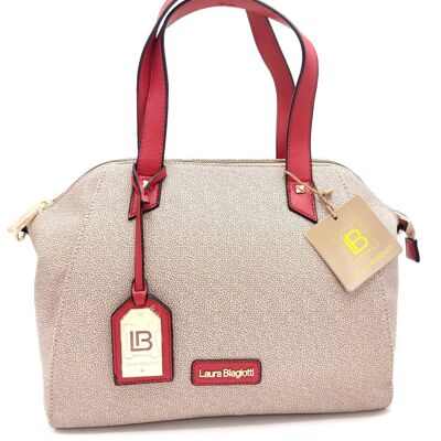 Brand Laura Biagiotti, Borsa da donna in ecopelle stampata, made in China, art. LB112-3