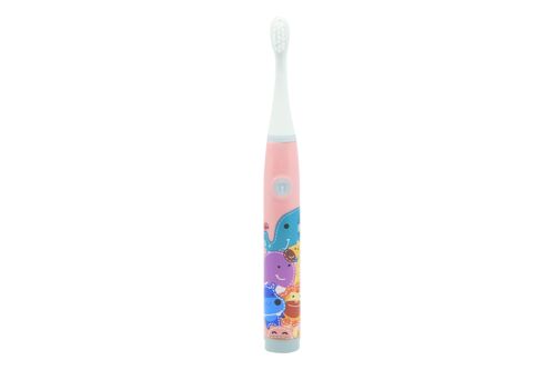 Battery Powered Electric Training Toothbrush – Pink