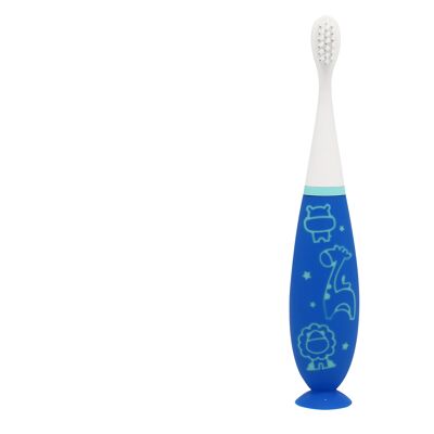 Marcus & Marcus Reusable Toddler Toothbrush - Blue
