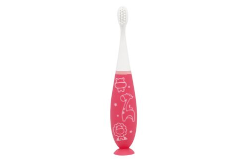 Marcus & Marcus Reusable Toddler Toothbrush - Pink