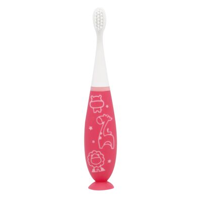 Marcus & Marcus Reusable Toddler Toothbrush - Pink
