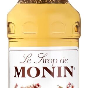 Sirop Saveur Amaretto MONIN pour aromatiser vos boissons chaudes de la fête des mères - Arômes naturels - 70cl