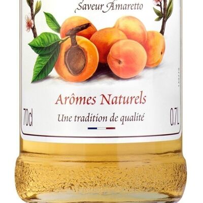 Sirop Saveur Amaretto MONIN pour aromatiser vos chocolats de Pâques - Arômes naturels - 70cl