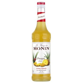 Sirop d'Ananas MONIN pour cocktail avec ou sans alcool - Arômes naturels - 70cl 1