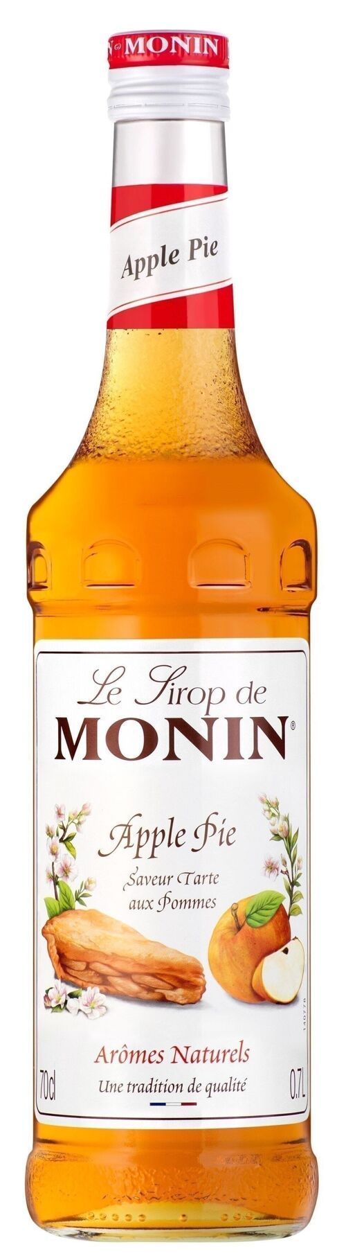 Sirop Saveur Tarte aux pommes MONIN - Arômes naturels - 70cl