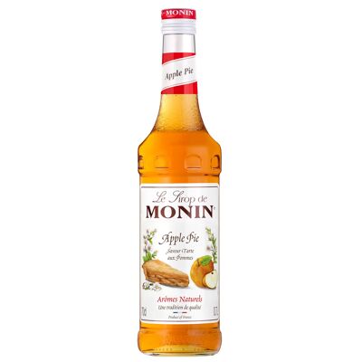 MONIN Sciroppo al Gusto Torta di Mele per Dessert o Cocktail - Aromi Naturali - 70cl