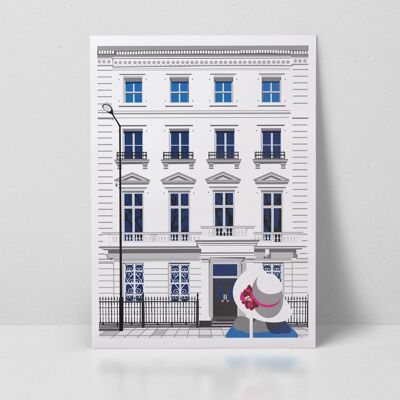 Mayfair Lady A3 Art Print