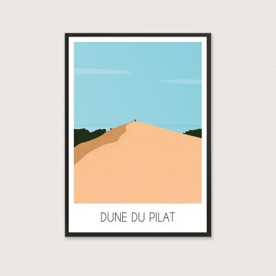 Decorative poster - 30 x 40 cm - Dune du Pilat