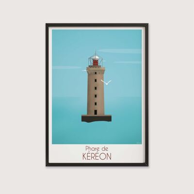 Decoration poster - 30 x 40 cm - Lighthouse of Kéréon