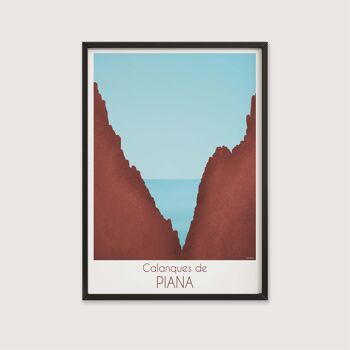 Affiche Déco - 30 x 40 cm - Piana 1