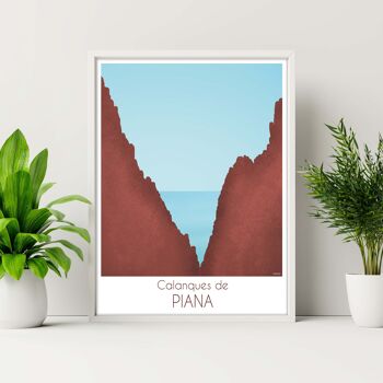 Affiche Déco - 30 x 40 cm - Piana 2