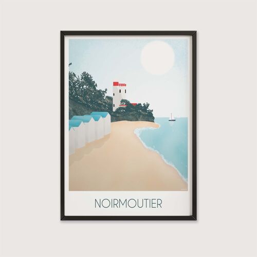 Affiche Déco - 30 x 40 cm - Noirmoutier
