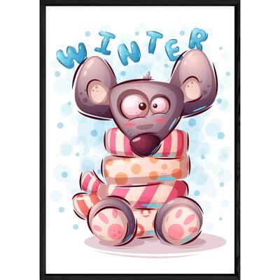 Mouse animal painting – 23x32 4500