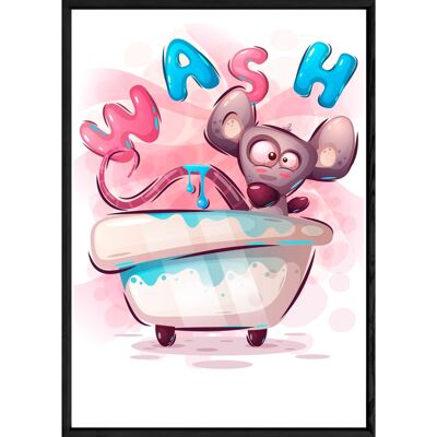 Mouse animal painting – 23x32 4186