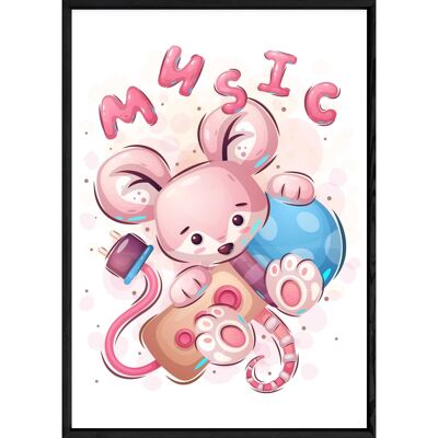 Mouse animal painting – 23x32 4740