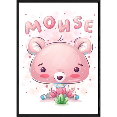 Mouse animal painting – 23x32 4650