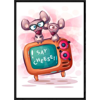Mouse animal painting – 23x32 4130