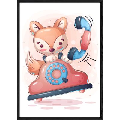 Tableau animal renard – 23x32 4928