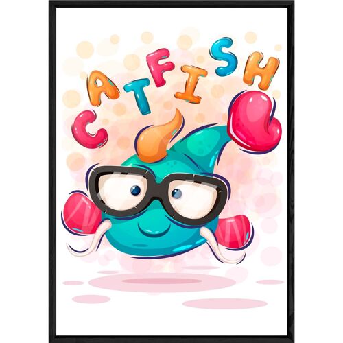 Tableau animal poisson – 23x32 4268x