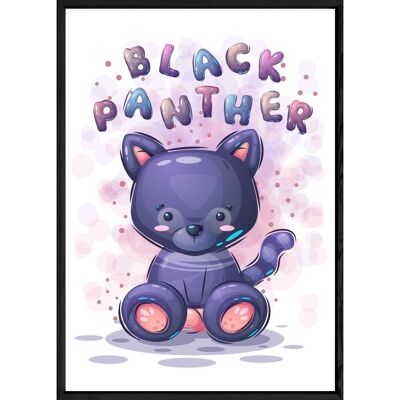 Panther animal painting – 23x32 4505x