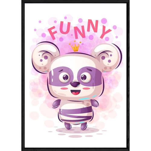 Tableau animal panda – 23x32 4334