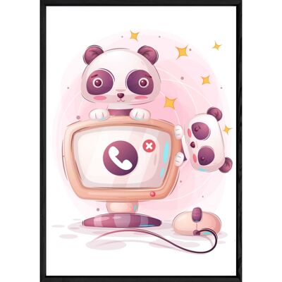 Animal panda painting – 23x32 4592x