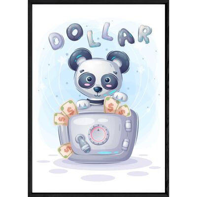 Tableau animal panda – 23x32 4802