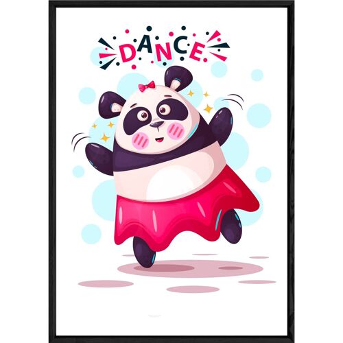 Tableau animal panda – 23x32 4135