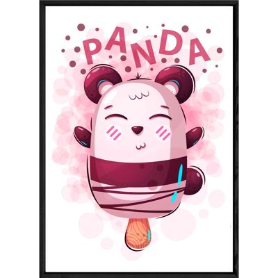 Dipinto di panda animale – 23x32 3991