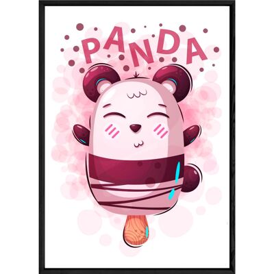 Animal panda painting – 23x32 3991