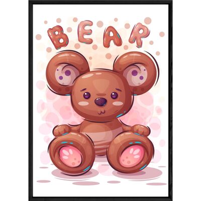 Bear animal painting – 23x32 4203